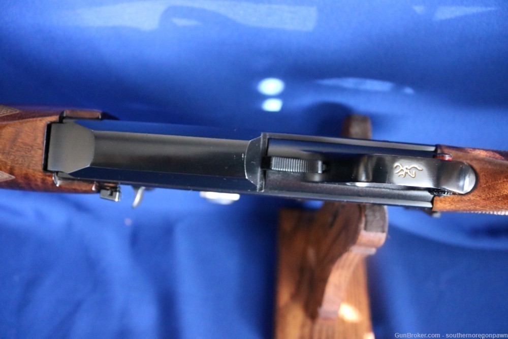 Browning BAR 7mm rifle semi Safari with Nikon & 3 magazines Belgium made -img-30