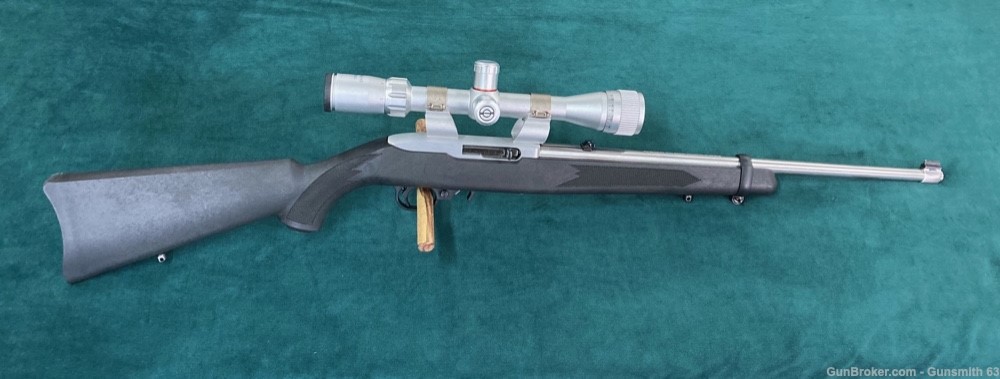 Ruger 10/22 .22LR with 3 mags, Simmons scope, and 500 rounds ammo-img-7