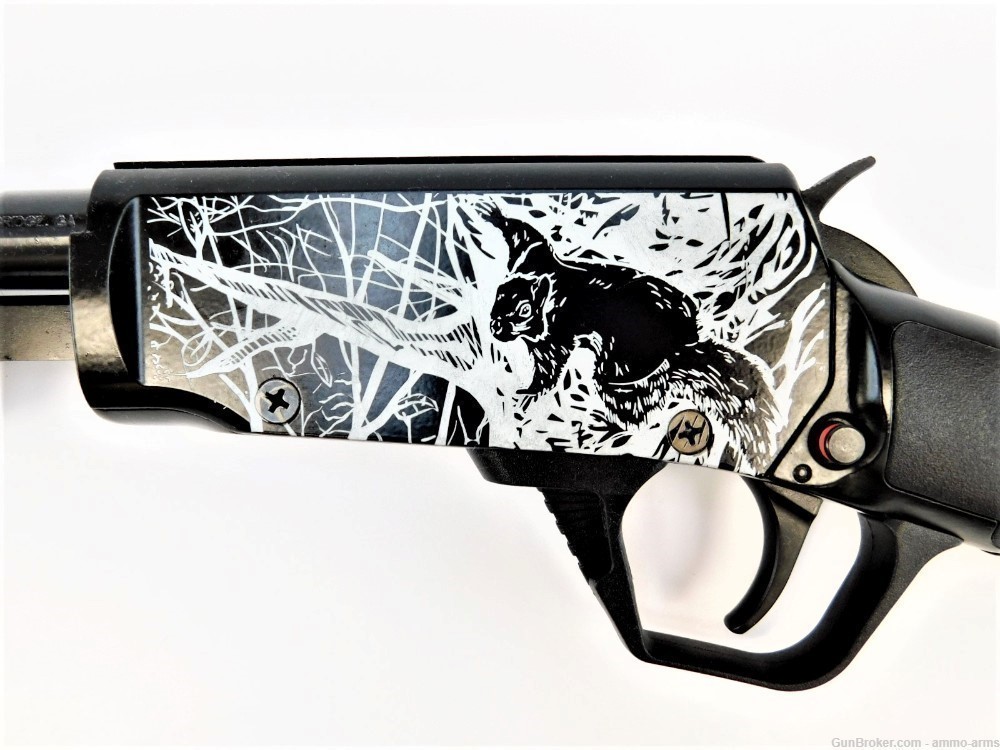 Rossi Gallery 22 Tree Squirrel Engraved .22 LR 18" 15 Rds RP22181SY-EN04-img-3