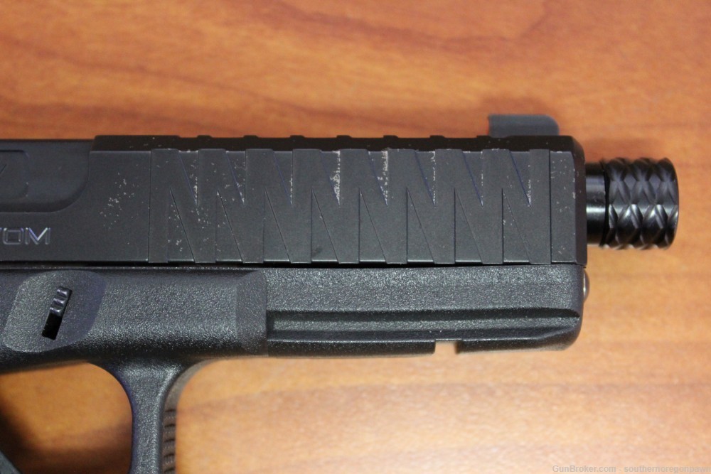 Glock 17 Gen 3 W/ Zev Socom Slide Dimpled Threaded Barrel Magwell 9mm-img-1