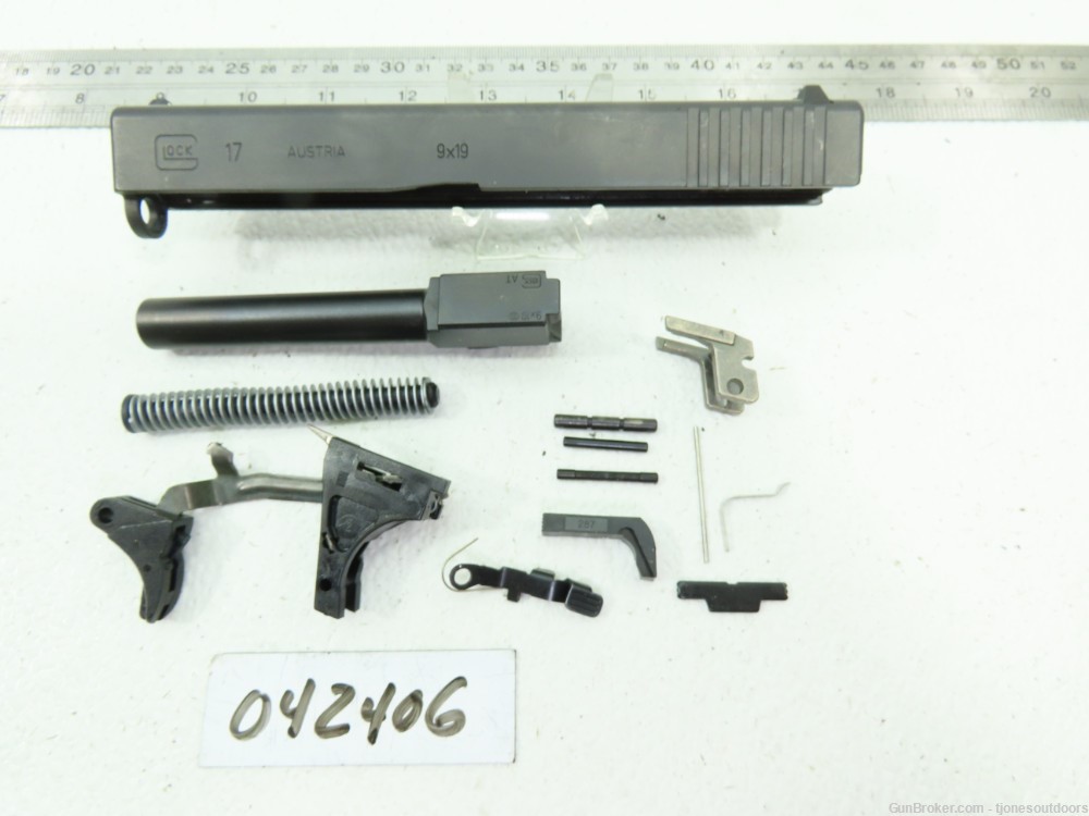 Glock 17 9mm Gen3 Slide Barrel & Repair Parts-img-0