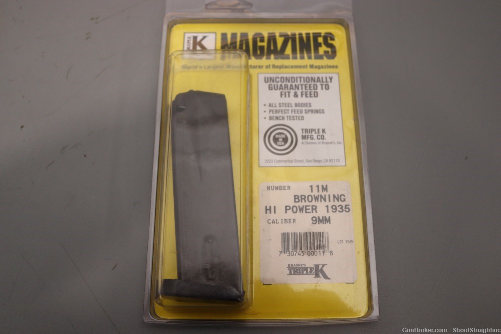 Lot O' Browning Hi-Power Magazines  (New Old Stock) 13-round 9mm-img-7