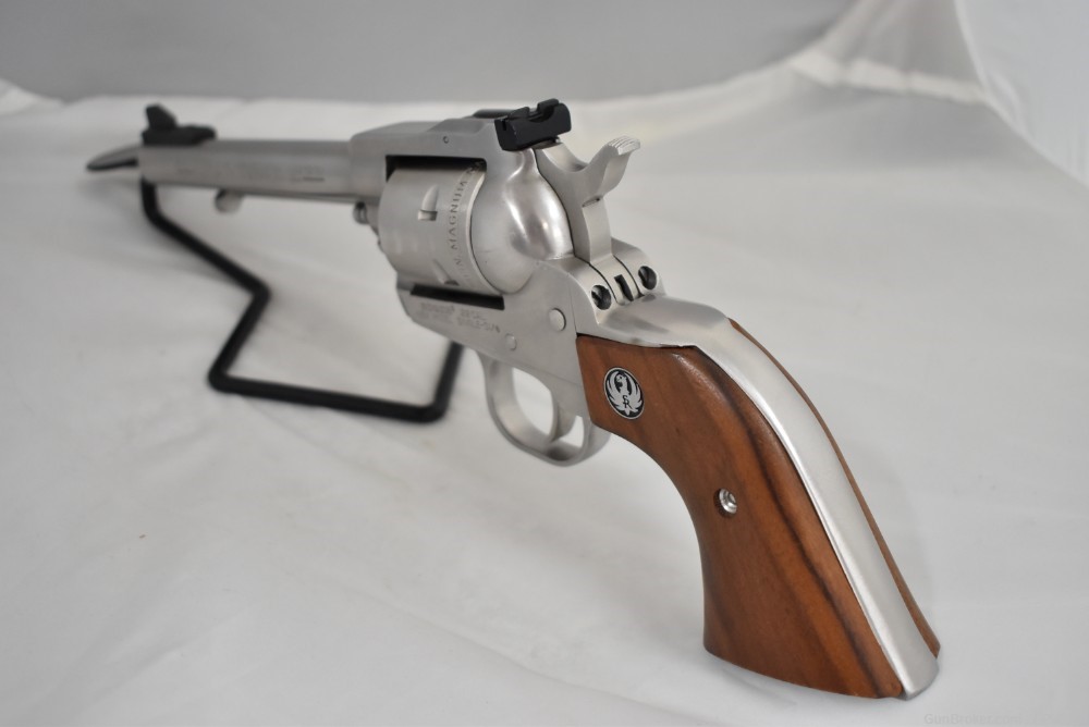 Ruger Single Six .22 LR 22 Magnum Convertible 1989 Stainless 5.5” Estate-img-9