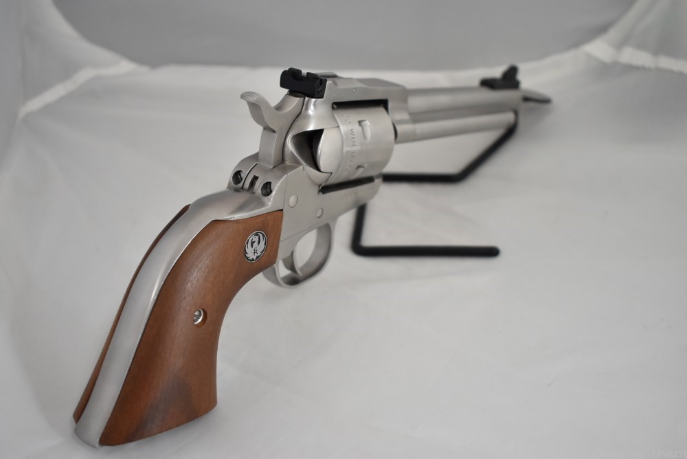 Ruger Single Six .22 LR 22 Magnum Convertible 1989 Stainless 5.5” Estate-img-10