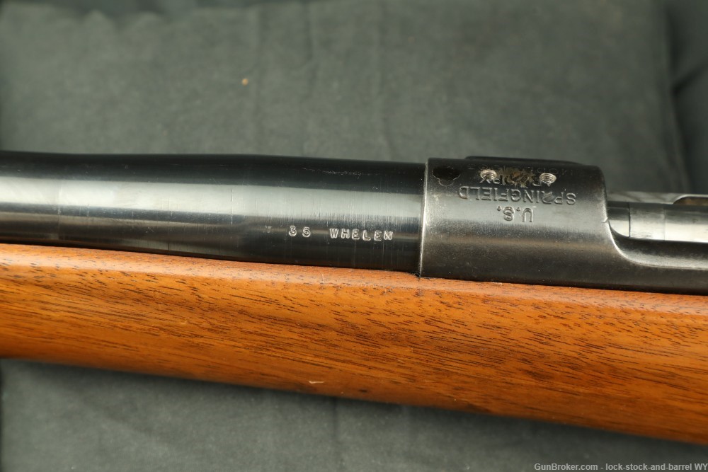 Springfield 1903 M1903 .35 Whelen Bolt Action Rifle Sporterized MFD 1918 -img-29