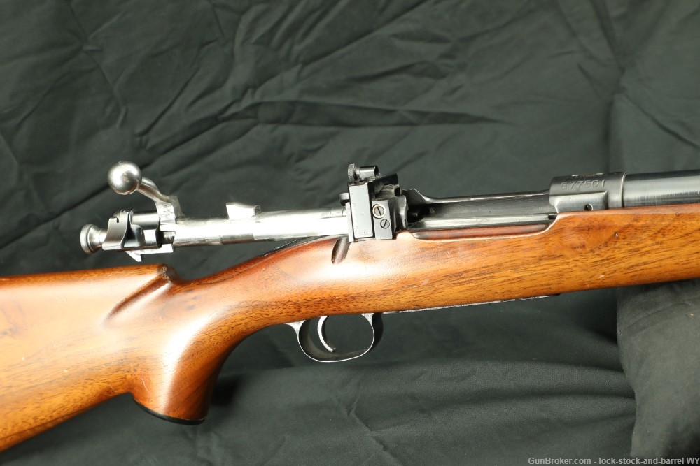 Springfield 1903 M1903 .35 Whelen Bolt Action Rifle Sporterized MFD 1918 -img-23