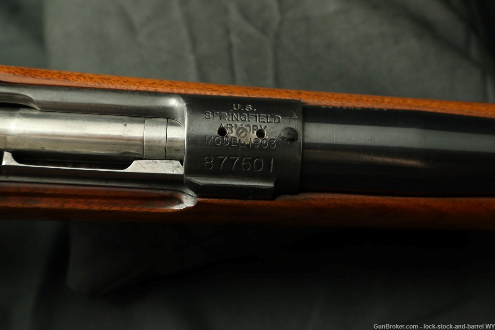 Springfield 1903 M1903 .35 Whelen Bolt Action Rifle Sporterized MFD 1918 -img-27