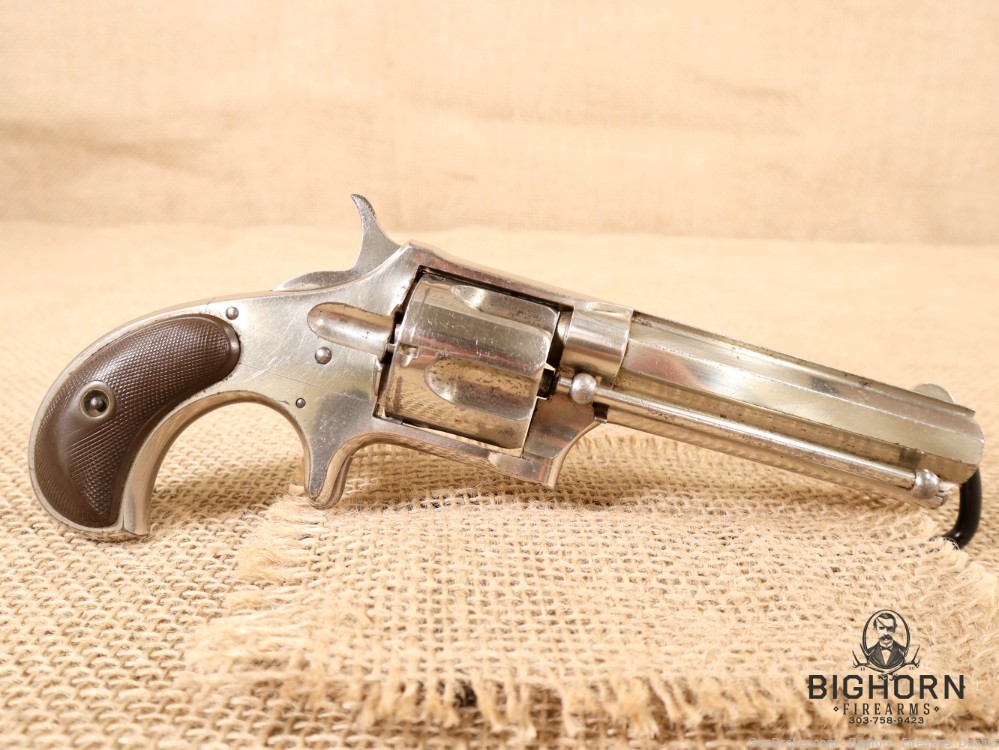 Remington-Smoot, New Model No. 3, .38 Rimfire Short Revolver 1878-1888-img-4