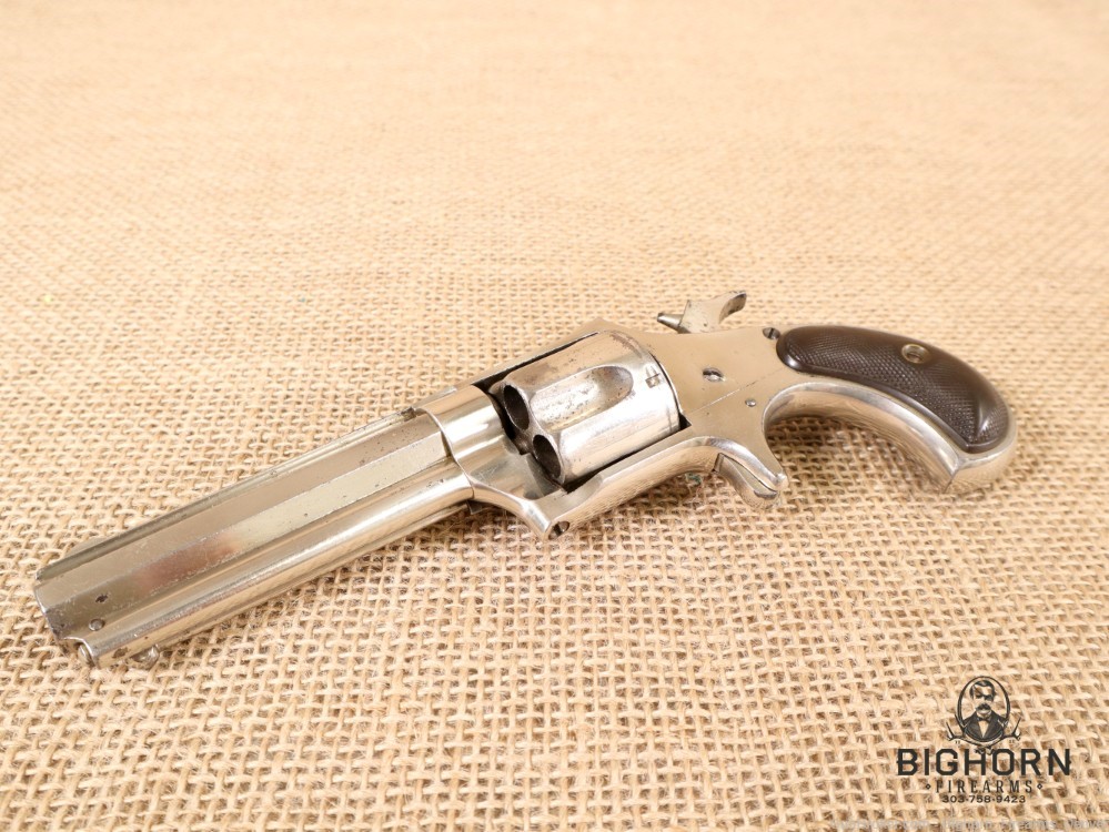Remington-Smoot, New Model No. 3, .38 Rimfire Short Revolver 1878-1888-img-13