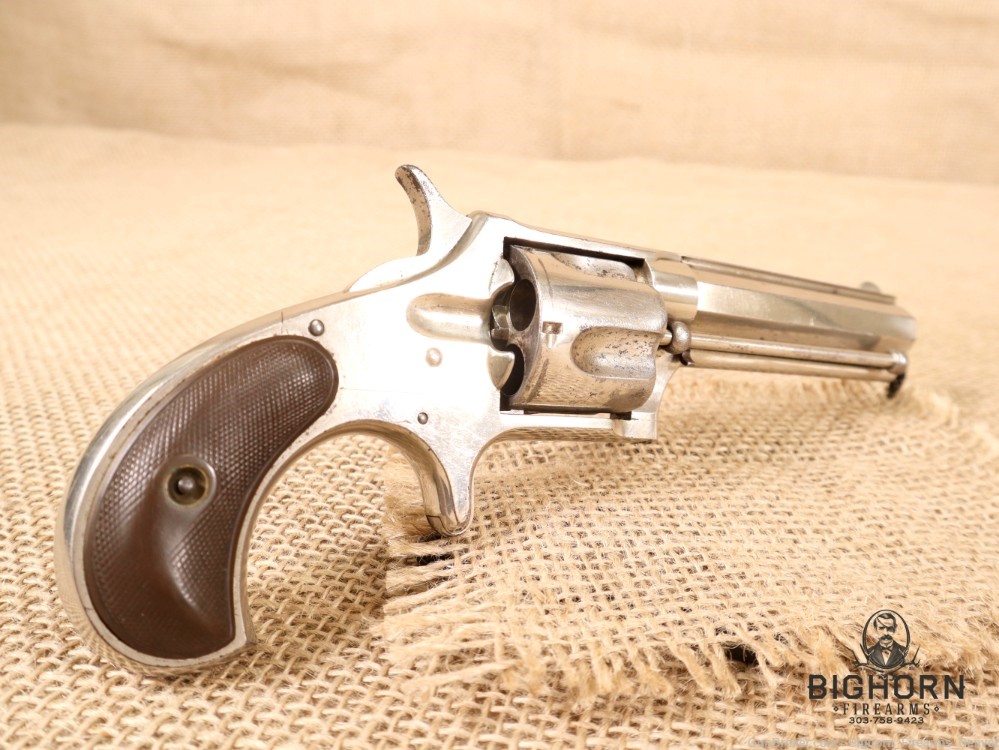 Remington-Smoot, New Model No. 3, .38 Rimfire Short Revolver 1878-1888-img-5