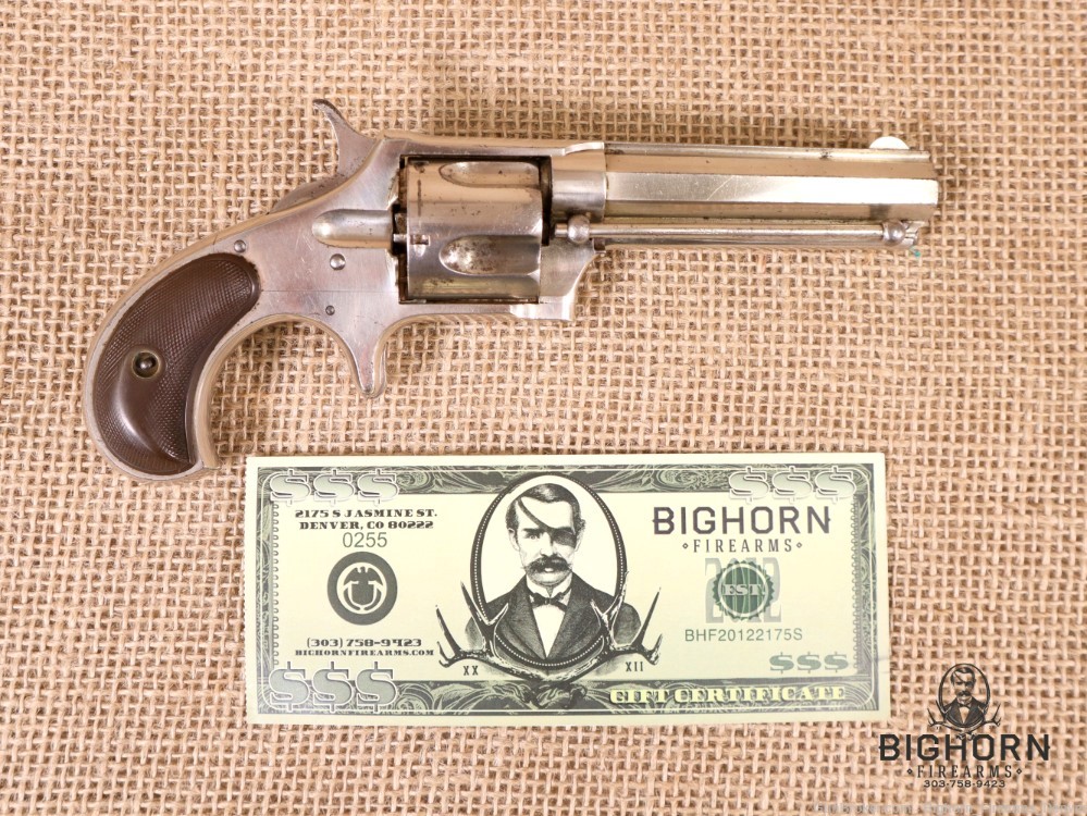 Remington-Smoot, New Model No. 3, .38 Rimfire Short Revolver 1878-1888-img-25