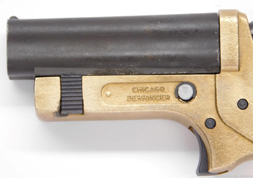 Two Chicago Derringer 4 Shot Pistols, .22 Cal-img-4