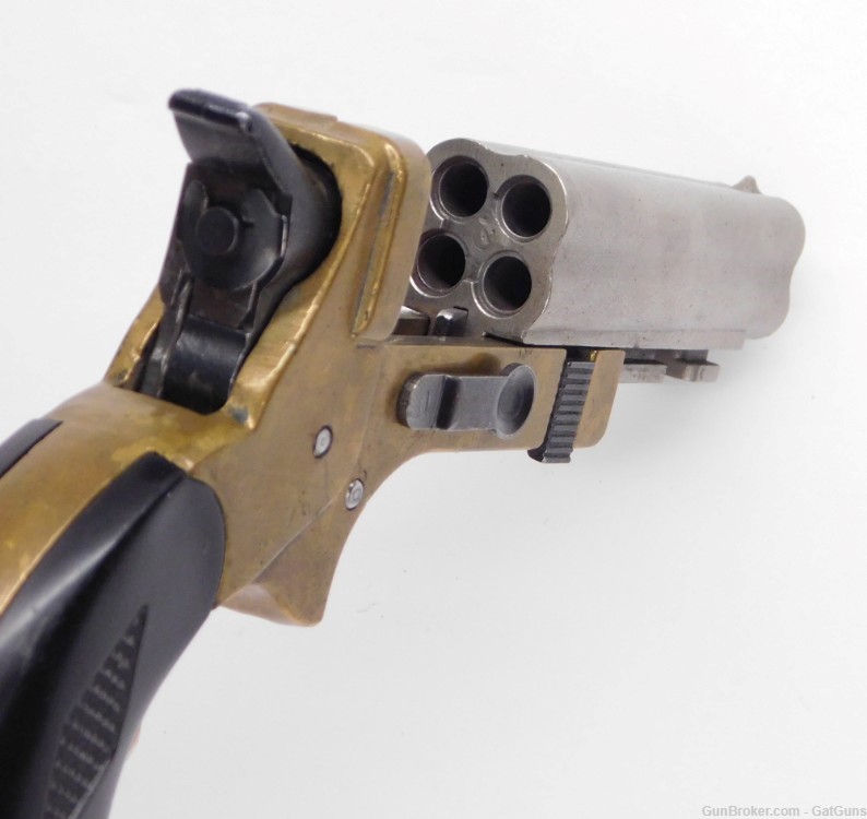 Two Chicago Derringer 4 Shot Pistols, .22 Cal-img-6