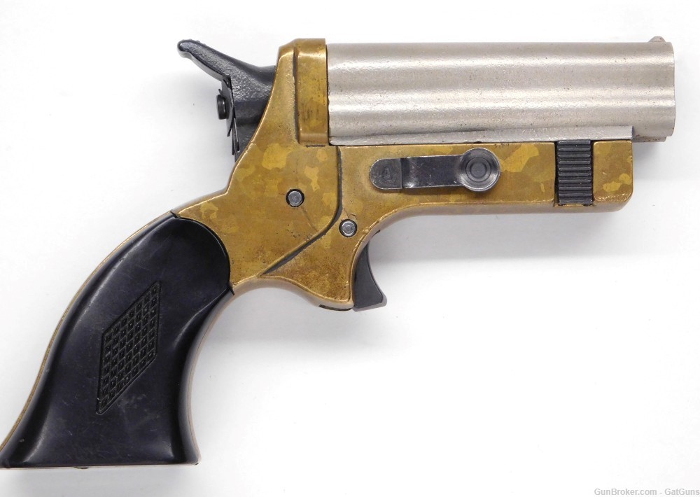 Two Chicago Derringer 4 Shot Pistols, .22 Cal-img-5