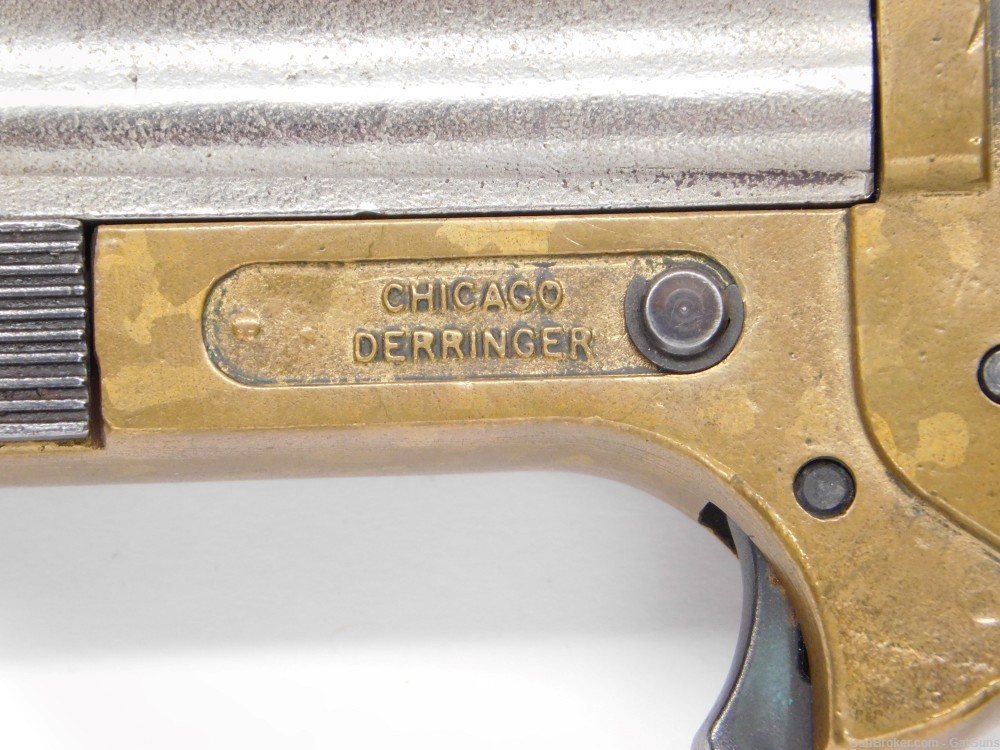 Two Chicago Derringer 4 Shot Pistols, .22 Cal-img-8