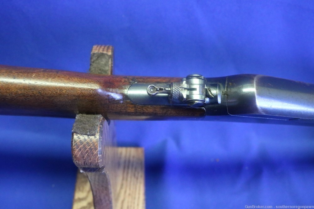 Remington 16 semi Rifle in .22 Rem auto all original, matching & peep sight-img-9