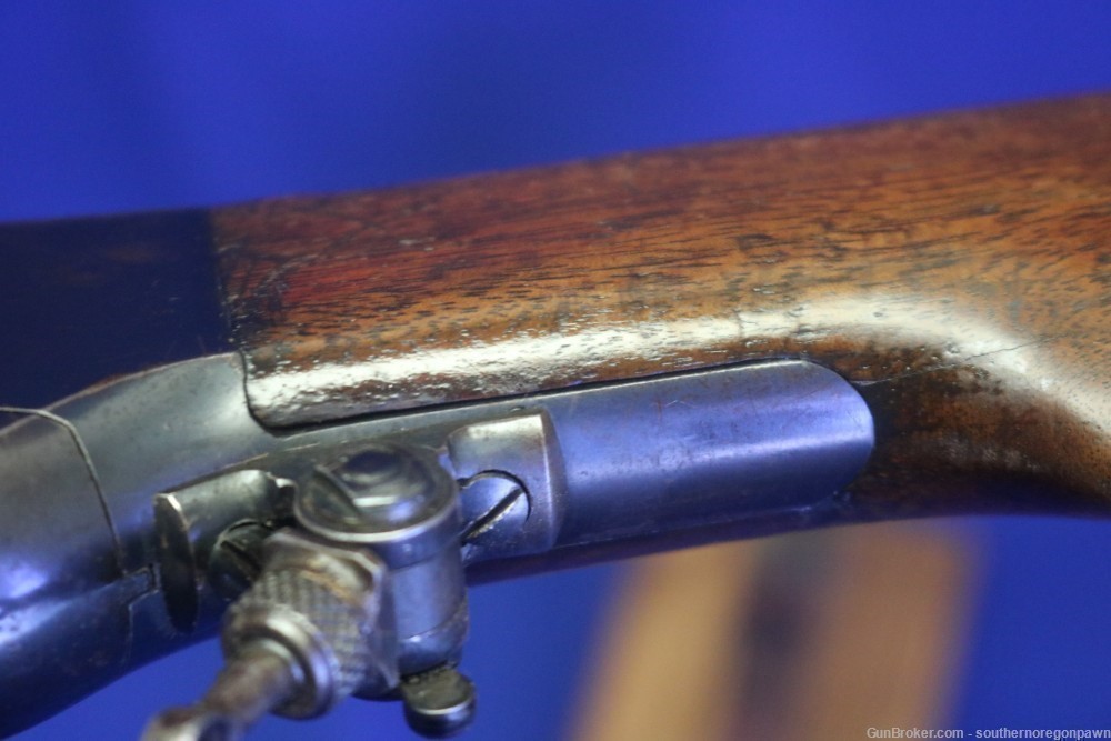 Remington 16 semi Rifle in .22 Rem auto all original, matching & peep sight-img-40
