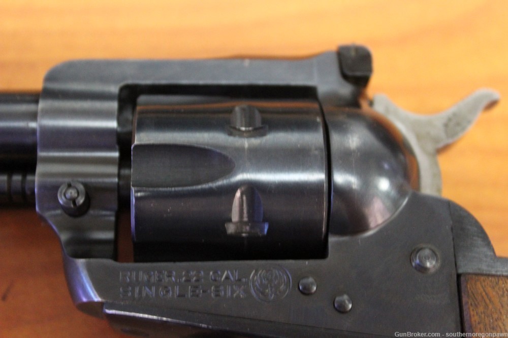 1970 Ruger Super Single Six Convertible Revolver .22 LR & Mag Three Screw-img-3