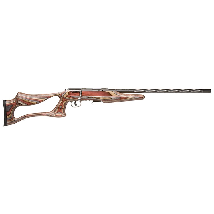 Savage 93 BSEV 22 WMR Rifle 21 5+1 Stainless Wood -img-0
