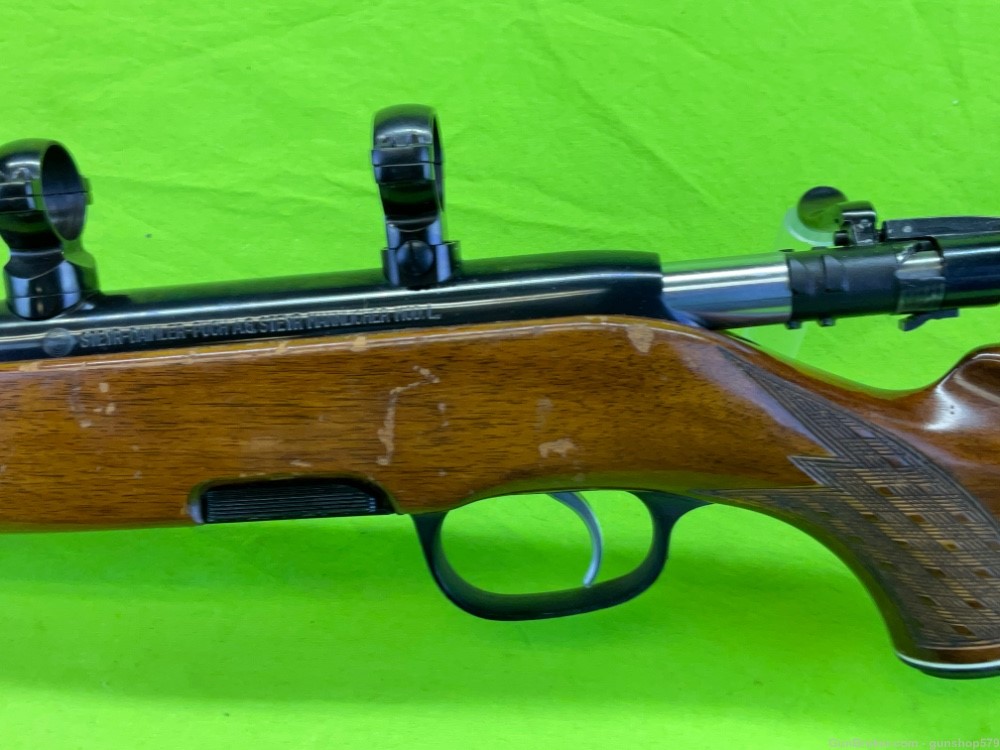 RARE Steyr Daimler Mannlicher Model L Carbine 20 Inch 6MM Remington Bolt -img-21