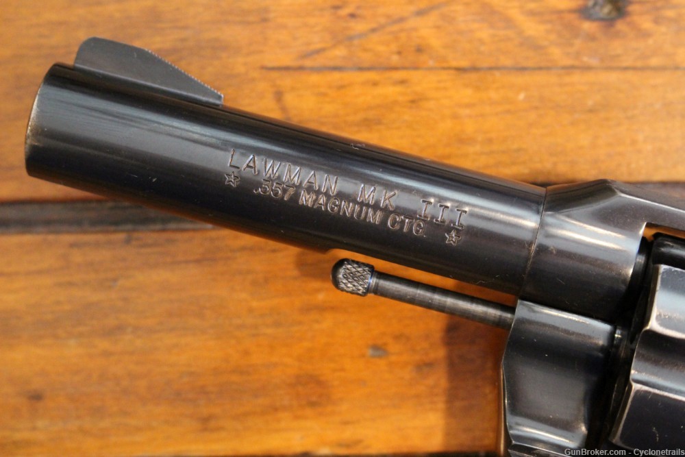 Colt Lawman MKIII 4” 357mag 1971 VERY GOOD C&R-img-3
