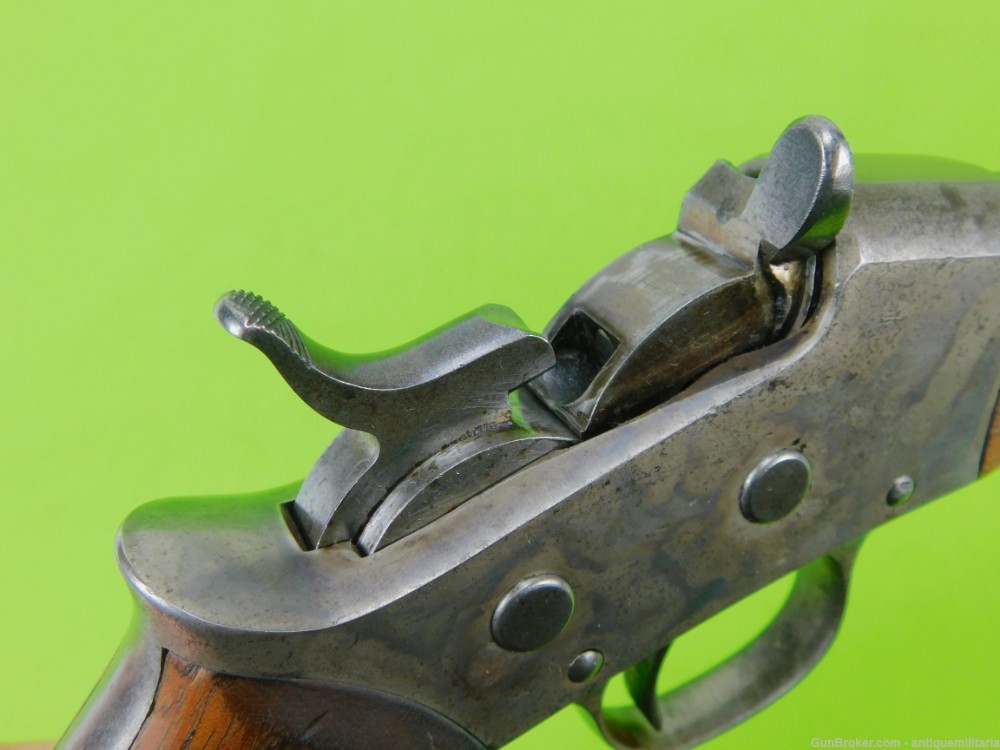Vintage Remington Model 1891 Presentation Rolling Block Target Pistol Gun-img-5