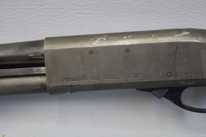 Remington 870 Police Magnum 12 GA  Item S-164-img-15