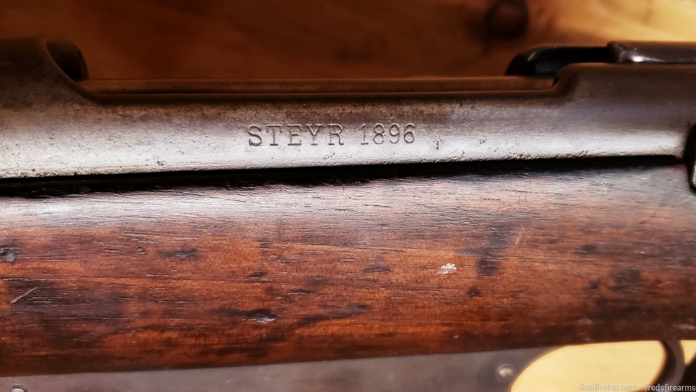 Geweer m95 Carbine .303 brit bolt action rifle Steyr 1896 KAR-img-11