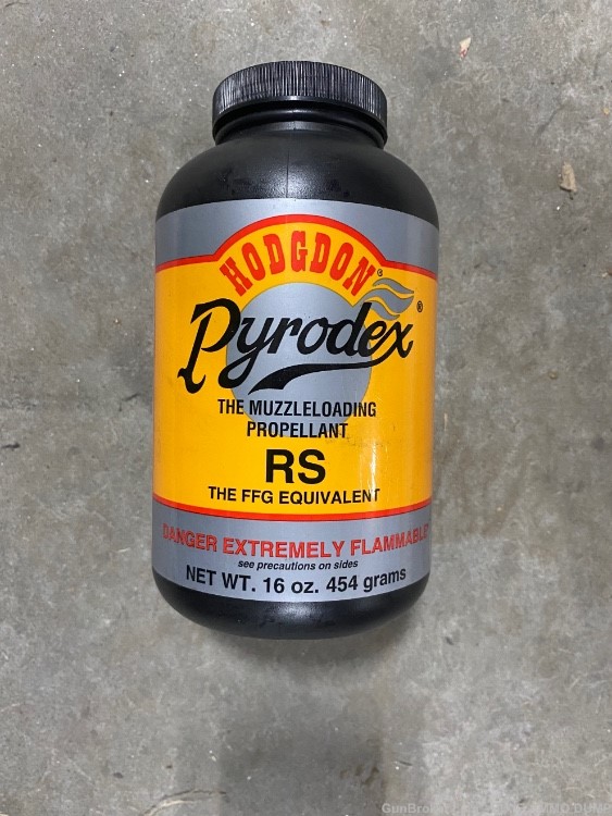 Hodgdon Pyrodex RS / FFG equal muzzle loading powder 8 pounds total -img-1
