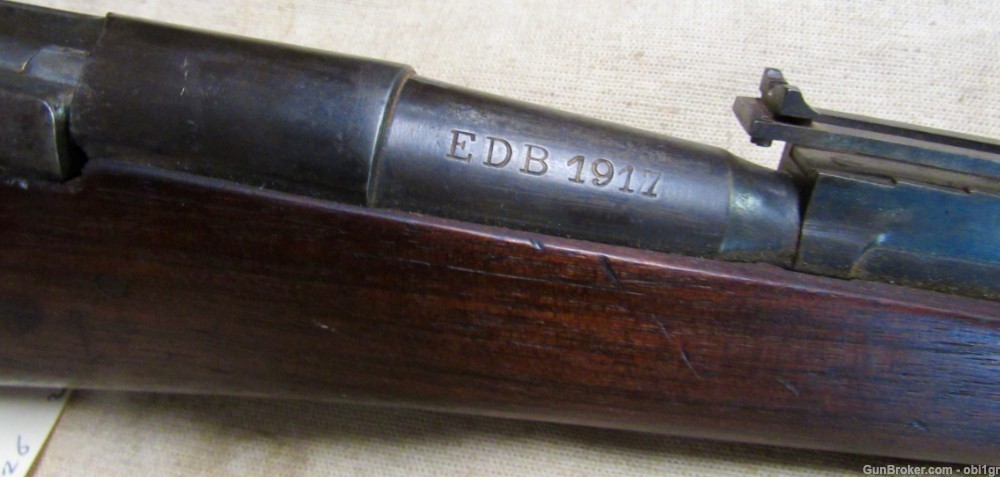 WWI French Delaunay Belleville 1907-15 Berthier 8mm Lebel Rifle .01 NR-img-2