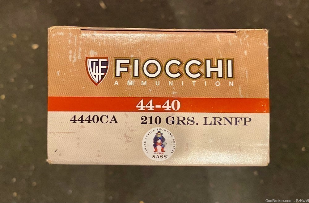 .44-40 44 WCF Fiocchi 50 rounds-img-1