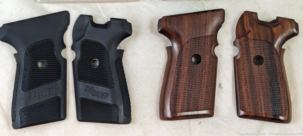 (2) Pair Sig Sauer Hogue P239 Grips Aluminum Exotic Coco Bolo Spare Parts-img-0