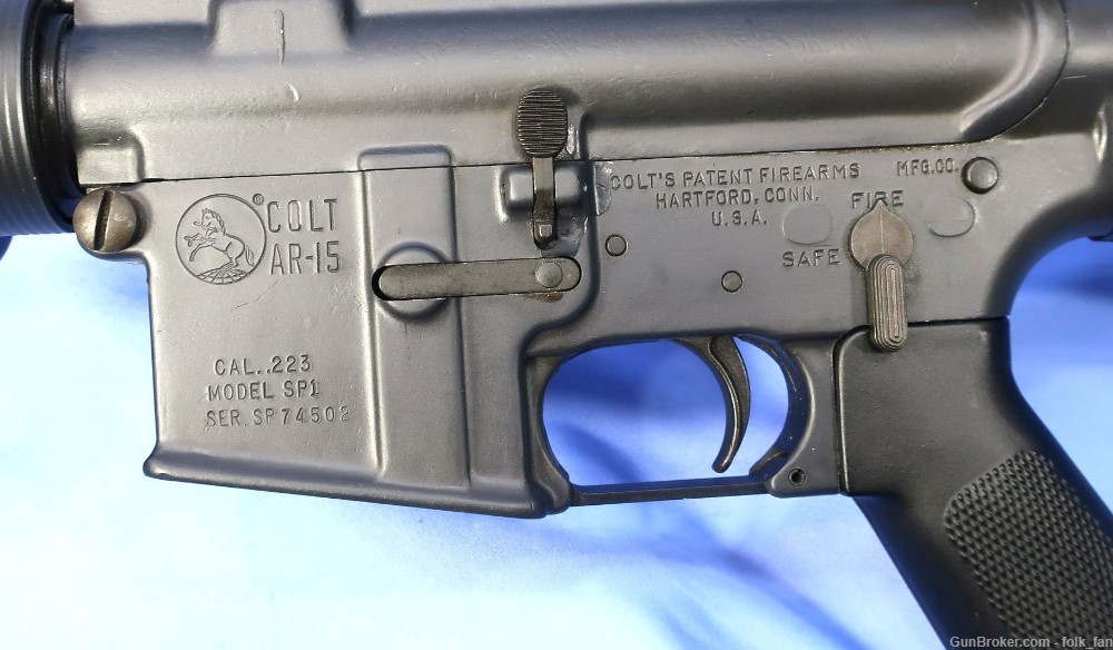 Colt AR-15 SP1 ca. 1977 Excellent and Correct 20" Barrel-img-13
