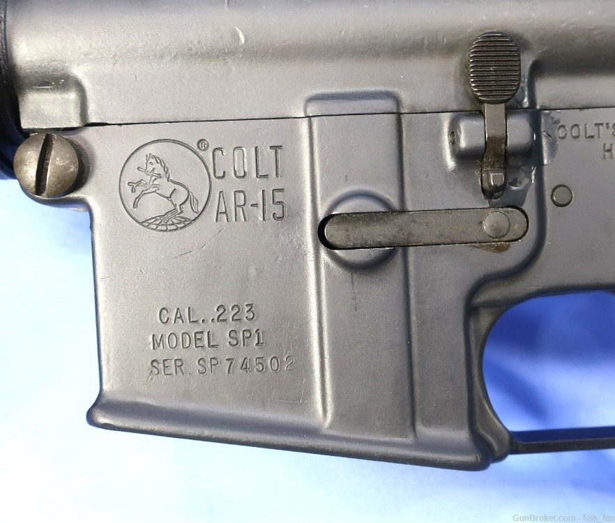 Colt AR-15 SP1 ca. 1977 Excellent and Correct 20" Barrel-img-14