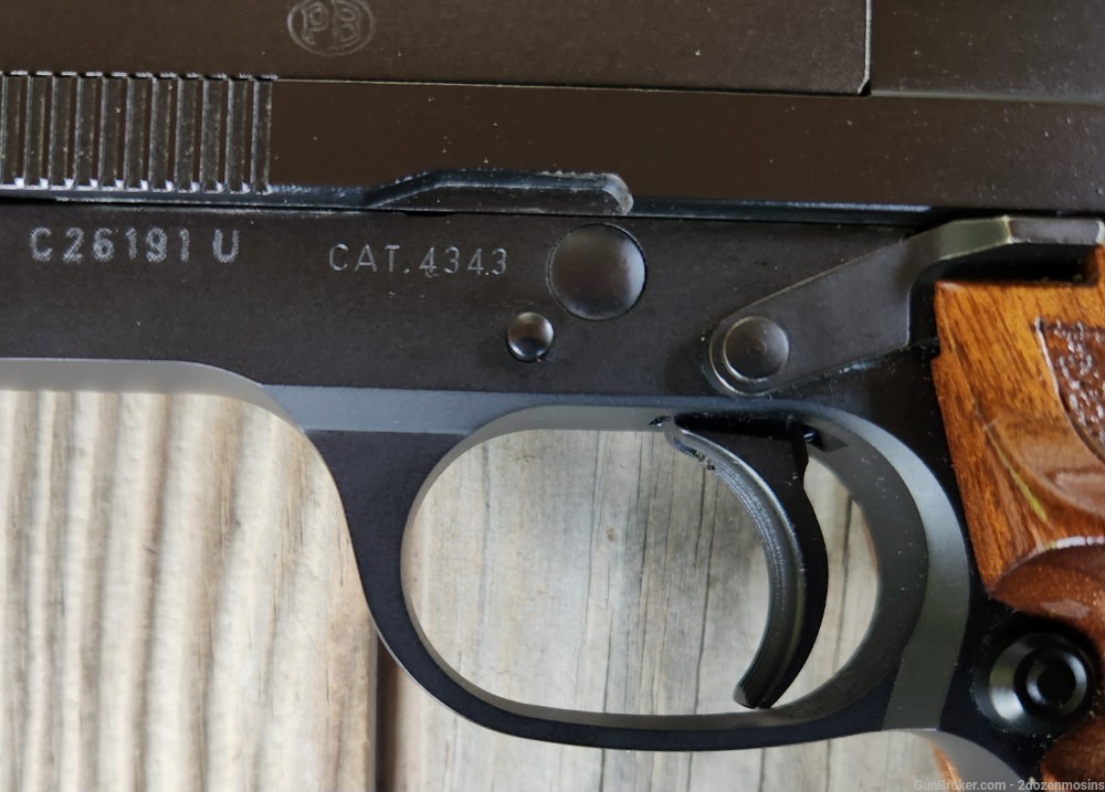 Scarce & Desired Beretta Model 89 Gold Standard 22LR Target Pistol -img-4