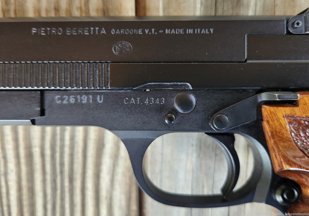 Scarce & Desired Beretta Model 89 Gold Standard 22LR Target Pistol -img-2