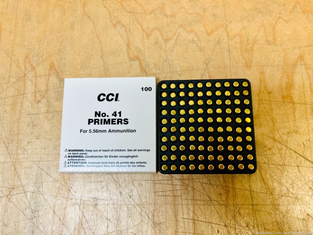 CCI Small Rifle Primers 5000 ct 5.56mm Primers No. 41 No 41-img-3