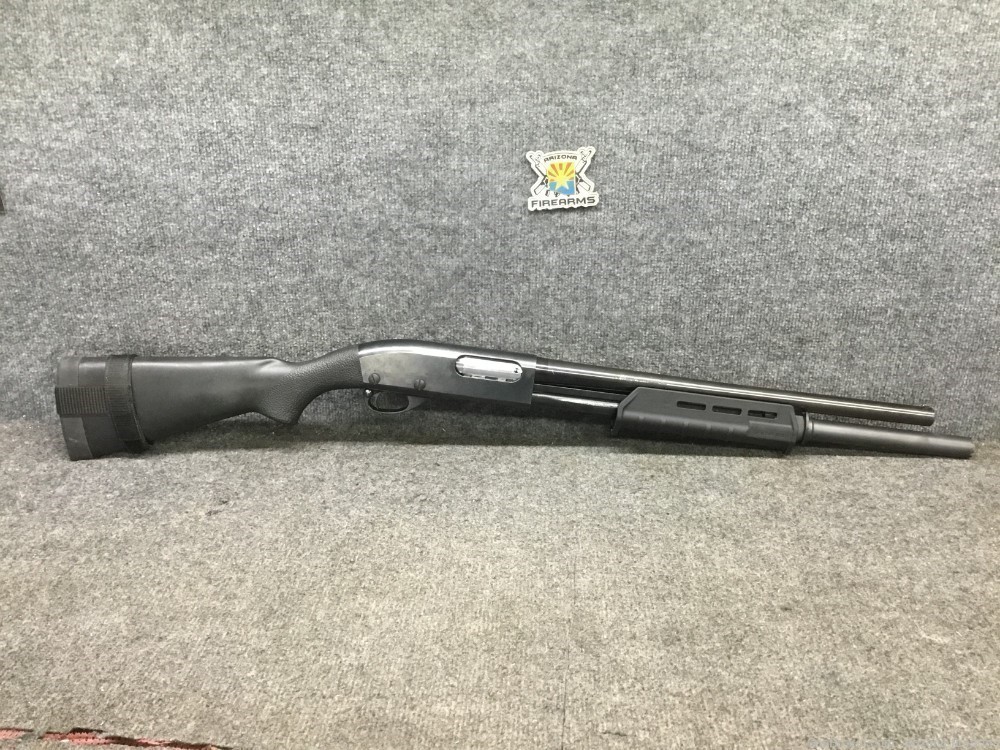 Remington 870 Sportman 12GA pump Action Shot Gun Extended Tube-img-0