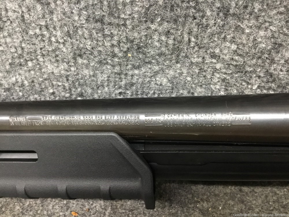 Remington 870 Sportman 12GA pump Action Shot Gun Extended Tube-img-13
