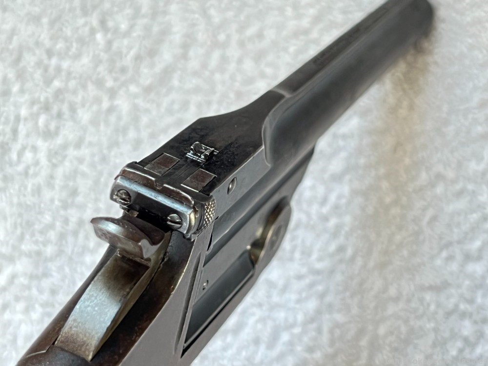 Smith & Wesson Model of 1891 2nd Model Single Shot Target Pistol 22LR C&R -img-9