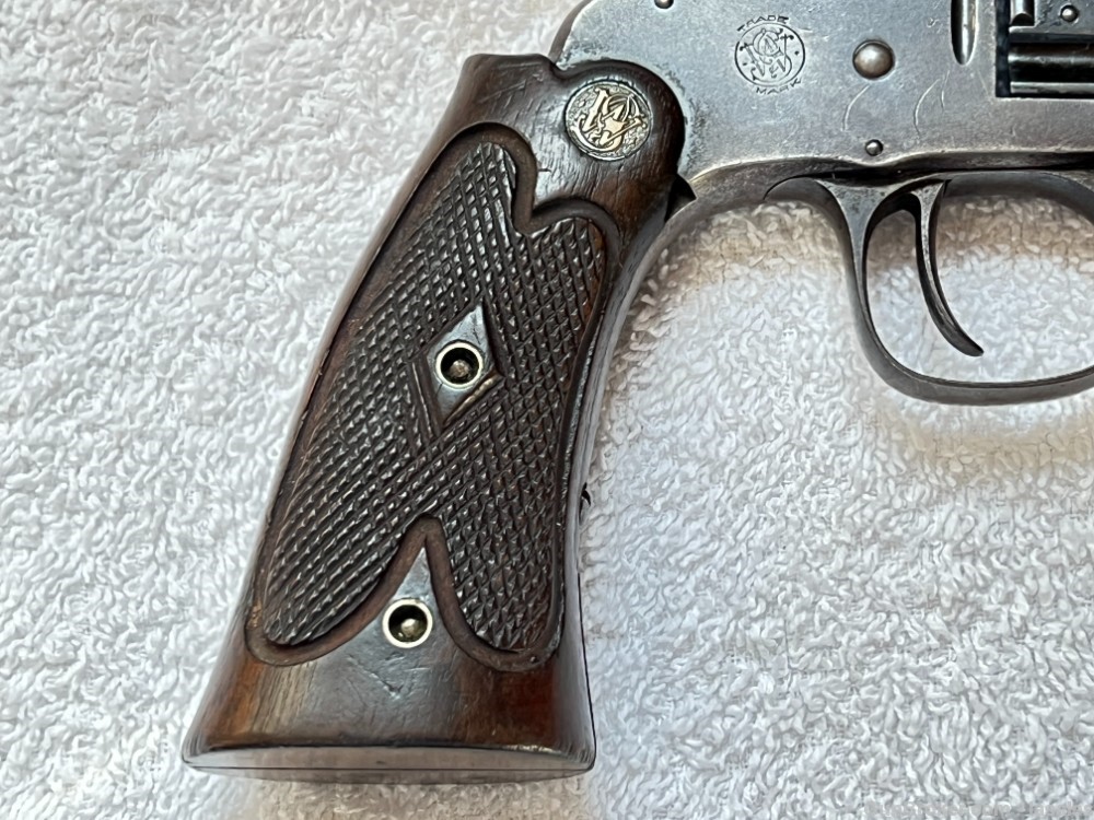 Smith & Wesson Model of 1891 2nd Model Single Shot Target Pistol 22LR C&R -img-7