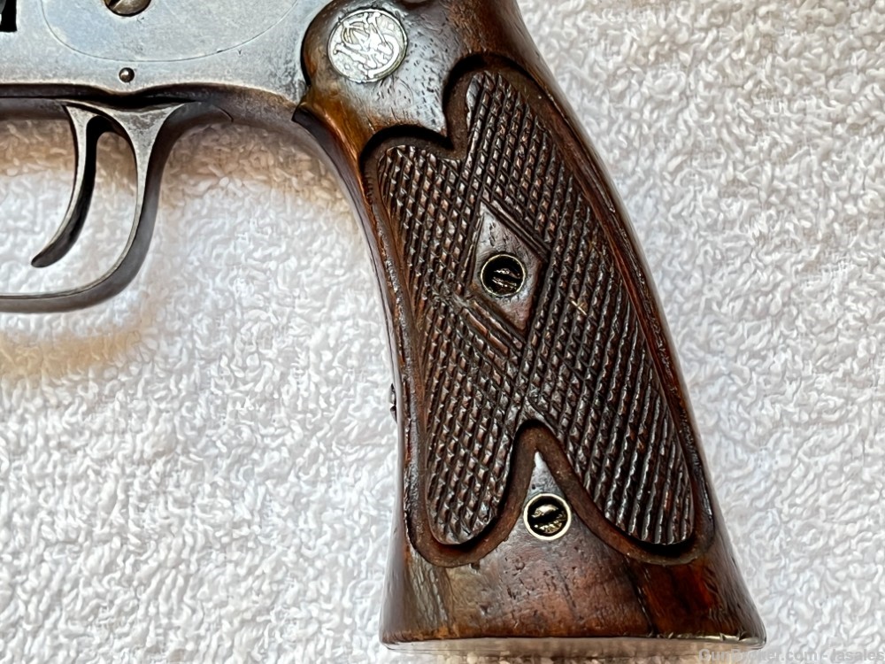 Smith & Wesson Model of 1891 2nd Model Single Shot Target Pistol 22LR C&R -img-12