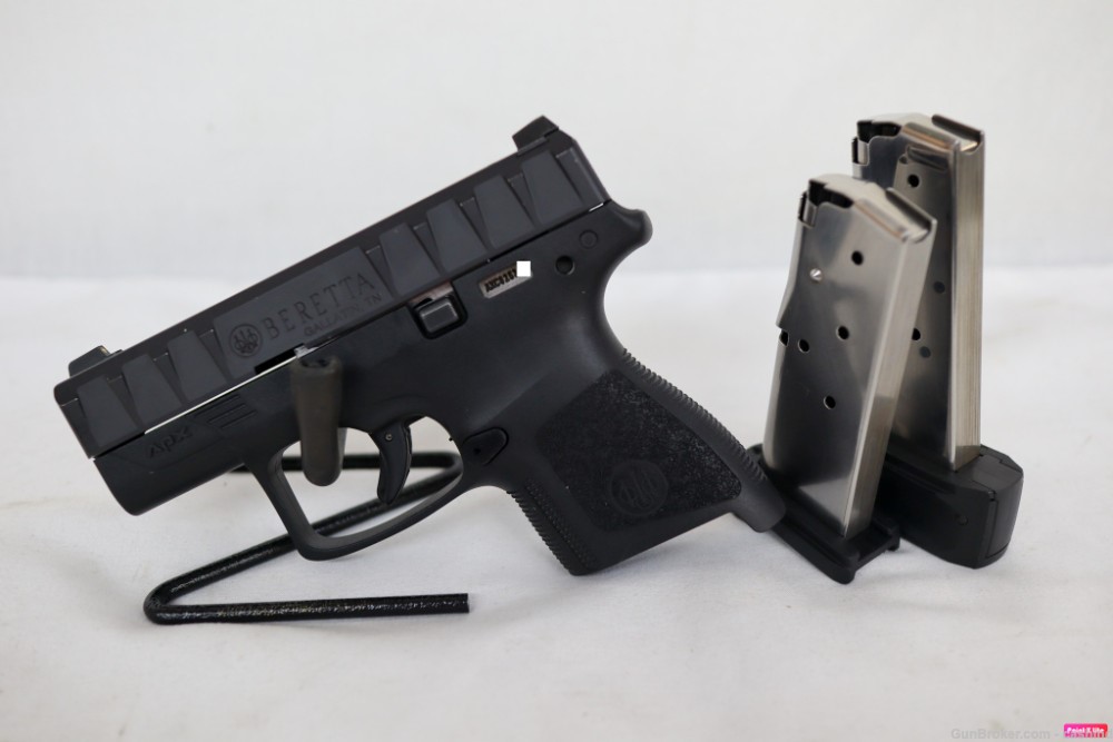 Beretta Model APX Carry 9mm 3.07” S.Auto Pistol – Black Polymer Grips -img-0