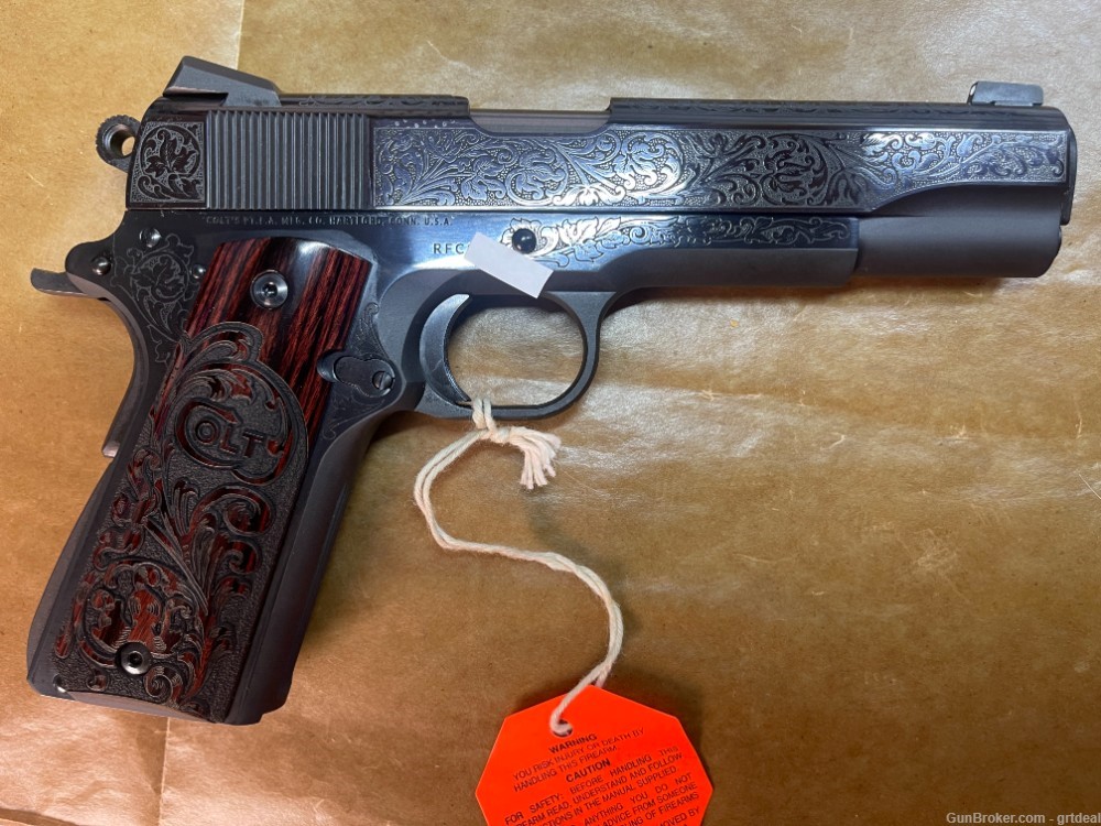 Colt 1911 50th Anniversary TALO Edition 01970A1-RFC Ray Armand 300 Made-img-1
