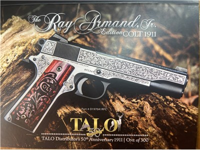 Colt 1911 50th Anniversary TALO Edition 01970A1-RFC Ray Armand 300 Made