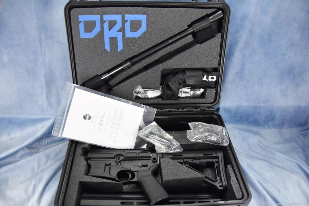 DRD Tactical CDR-15 .300blk 16" True TAKEDOWN AR Rifle w/ Compact HARD CASE-img-2