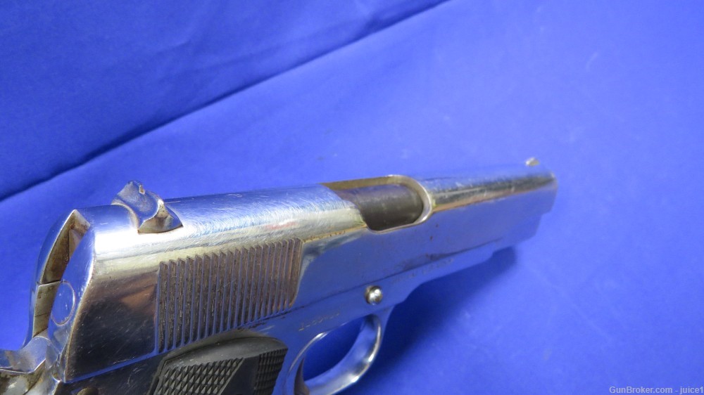 Colt M1911A1 1911 US Army .45ACP Nickel Plated Semi-Auto Pistol - 1943 C&R-img-10