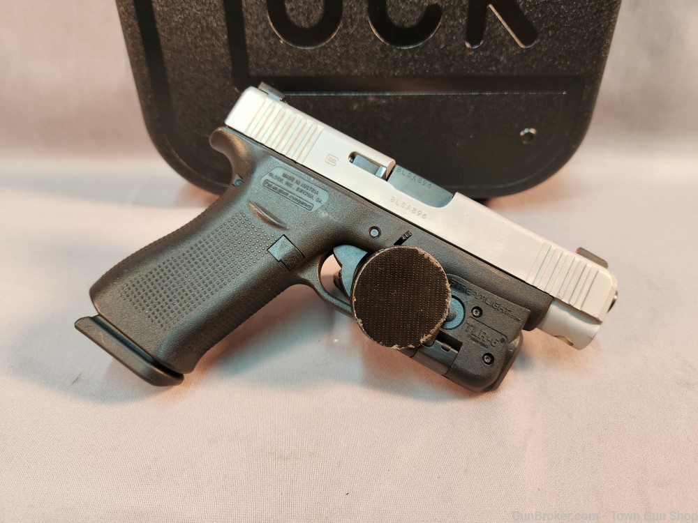 GLOCK 43X TWO TONE 9MM TLR6 USED! PENNY AUCTION!-img-5