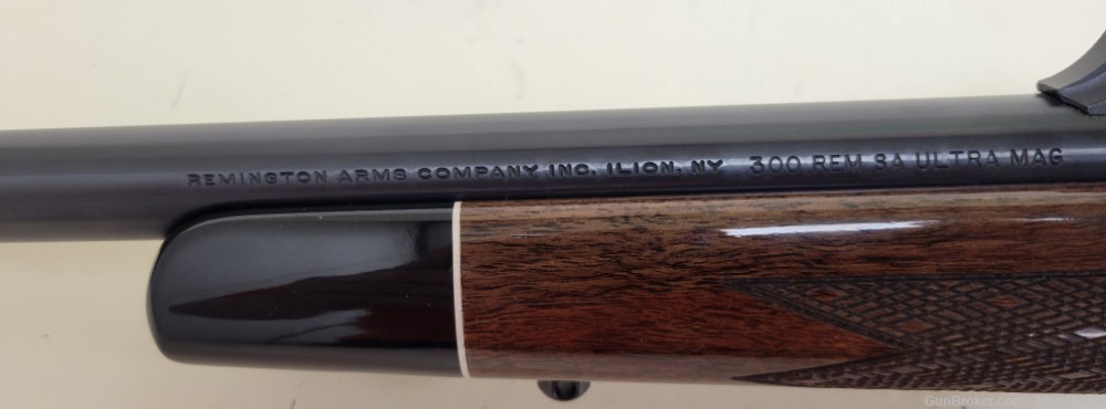 Remington 700 300 Rem Short Action Ultra Mag 24" Barrel Wood Stock-img-19