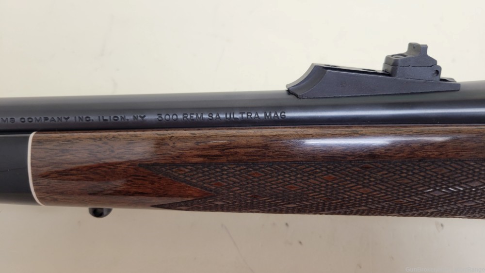 Remington 700 300 Rem Short Action Ultra Mag 24" Barrel Wood Stock-img-20